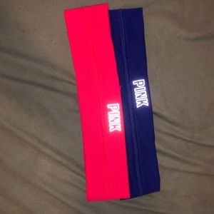VS pink headbands
